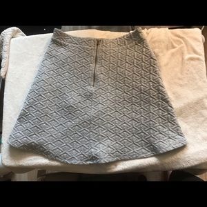 Skater flared gray skirt size S